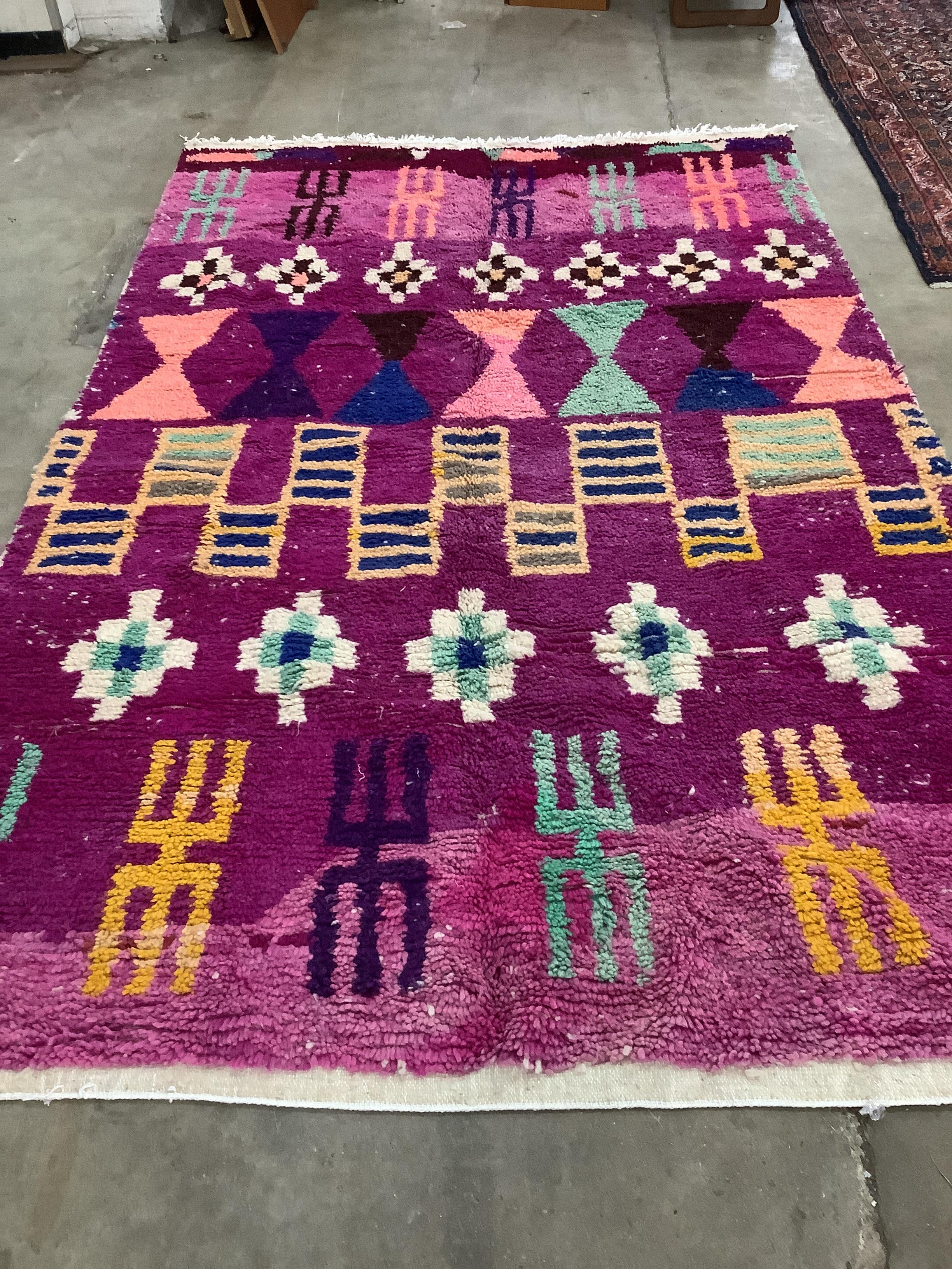 A Moroccan carpet, 320 x 190cm